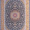 فرش لادن سرمه ای کالکشن لکسا
