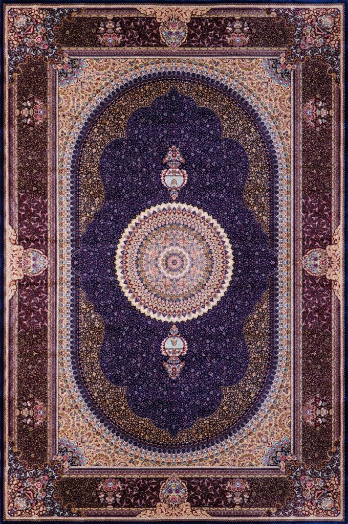 خرید فرش ابریشمی آرزو از کالکشن قم